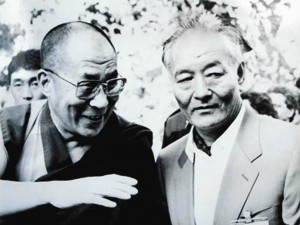 The Dalai Lama and Chögyal Namkhai Norbu