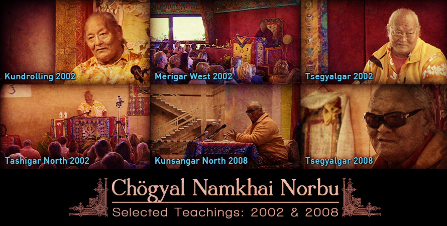 Buy the 3 Hour Chögyal Namkhai Norbu Teachings DVD!